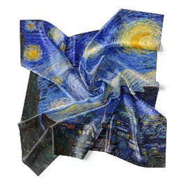 Starry Night, 1889 by Vincent van Gogh | Silk Scarf