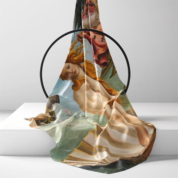 Silk Scarf | The Birth of Venus | Botticelli | Image 2
