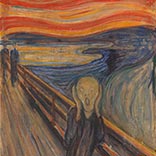 Seidenschal | Der Schrei | Edvard Munch | Originalgemälde Thumb