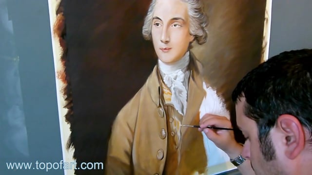 Recreating Gainsborough: A Video Journey into Museum-Quality Reproductions by TOPofART