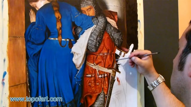 Recreating Frederick Burton: A Video Journey into Museum-Quality Reproductions by TOPofART