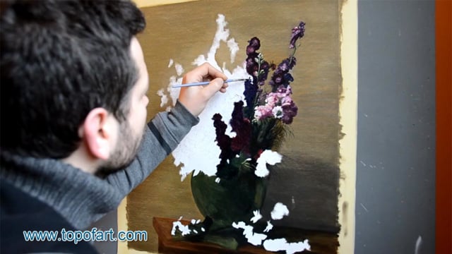 Recreating Fantin-Latour: A Video Journey into Museum-Quality Reproductions by TOPofART