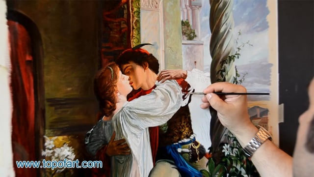 Sir Frank Dicksee | Romeo and Juliet | Painting Reproduction Video by TOPofART