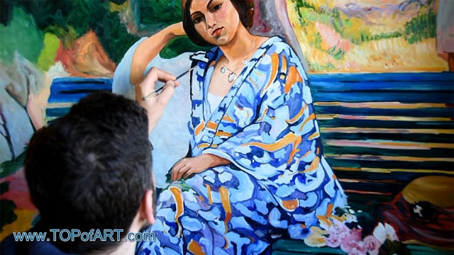 Recreating Henri Lebasque: A Video Journey into Museum-Quality Reproductions by TOPofART