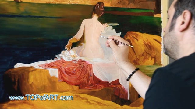 Recreating Herbert James Draper: A Video Journey into Museum-Quality Reproductions by TOPofART