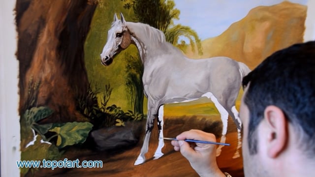 Recreating George Stubbs: A Video Journey into Museum-Quality Reproductions by TOPofART