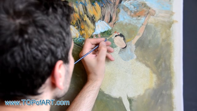 Die Meisterwerke von Edgar Degas neu erschaffen: Video zu TOPofARTs Reproduktionen in Museumsqualität
