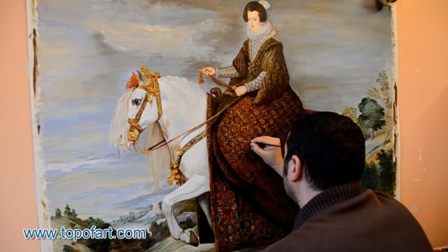 Die Meisterwerke von Velazquez neu erschaffen: Video zu TOPofARTs Reproduktionen in Museumsqualität