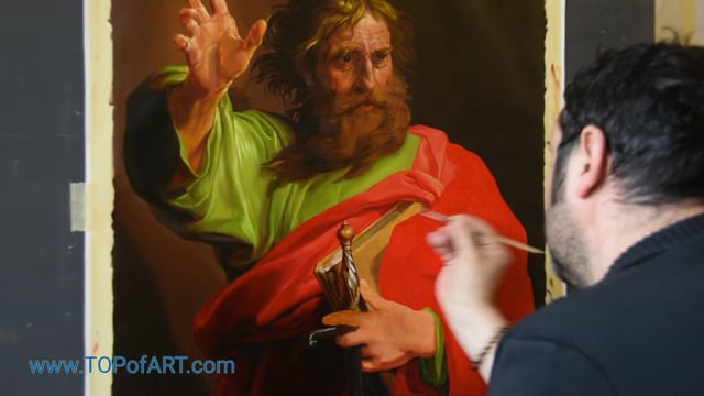 Batoni | Saint Paul | Painting Reproduction Video by TOPofART