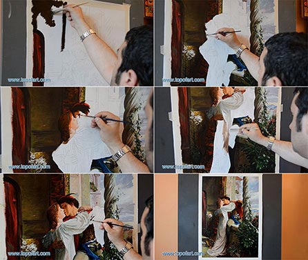 Romeo and Juliet by Dicksee - Painting Reproduction