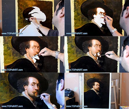 Rubens Self-Portrait - Painting Reproduction
