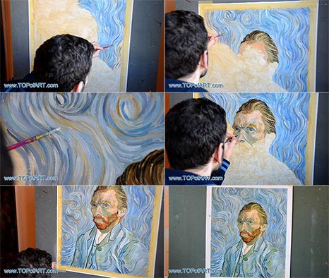 Vincent van Gogh's Self-Portrait - Painting Reproduction