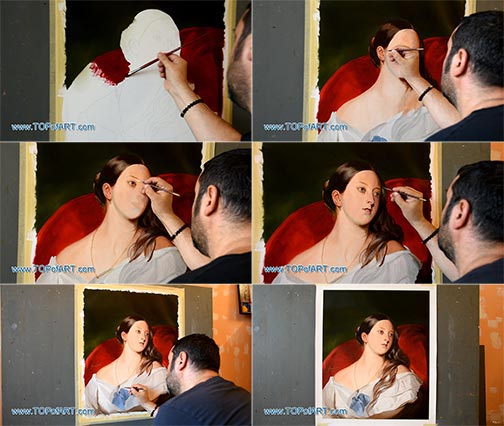 Queen Victoria by Winterhalter - Painting Reproduction